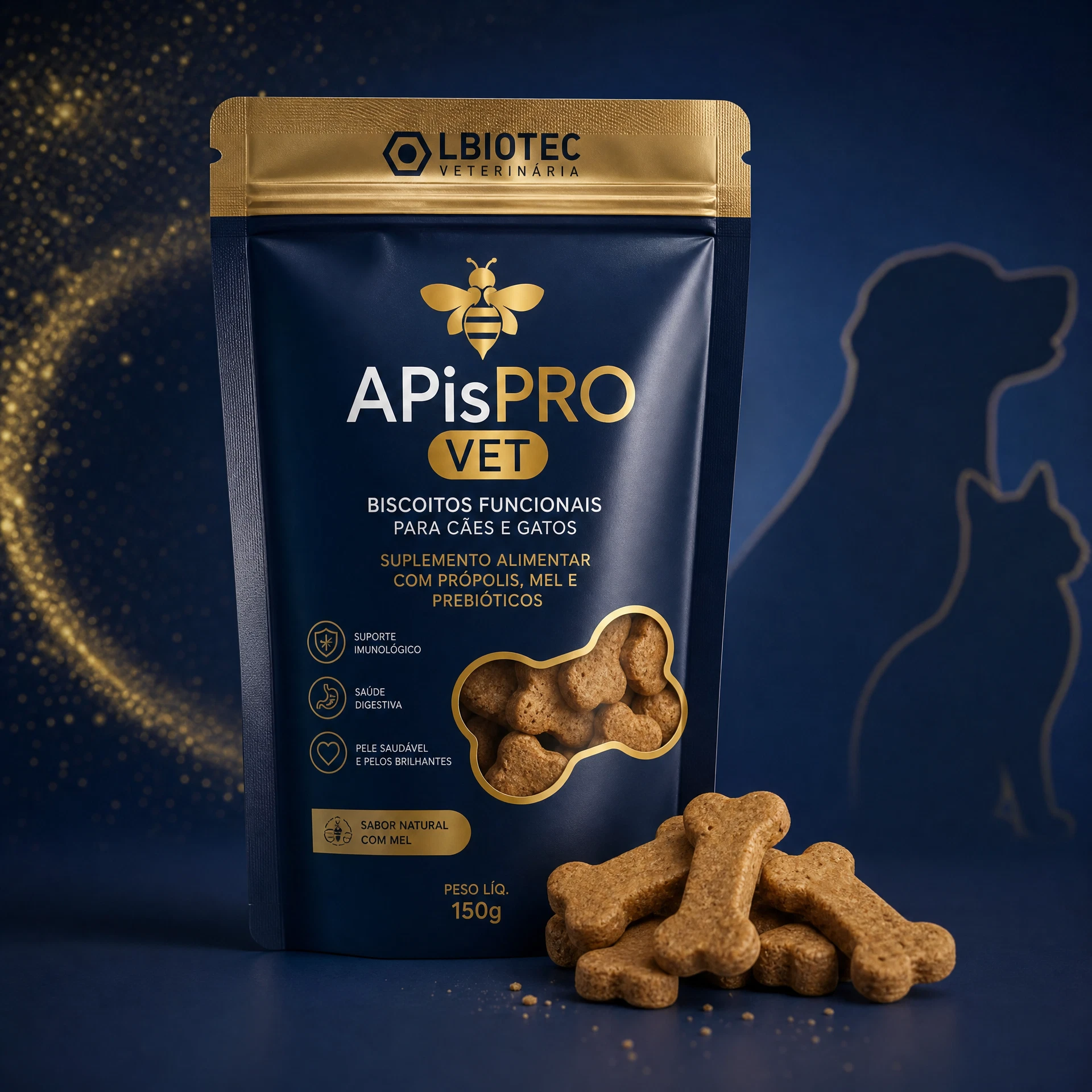 APisPRO VET — Biscoito Funcional com Apitoxina e Própolis